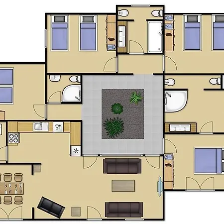 فيلة Playa Blanca Sleeps 8 Pool Wifi